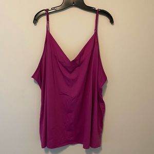 Magenta Knit camisole Lane Bryant 26/28